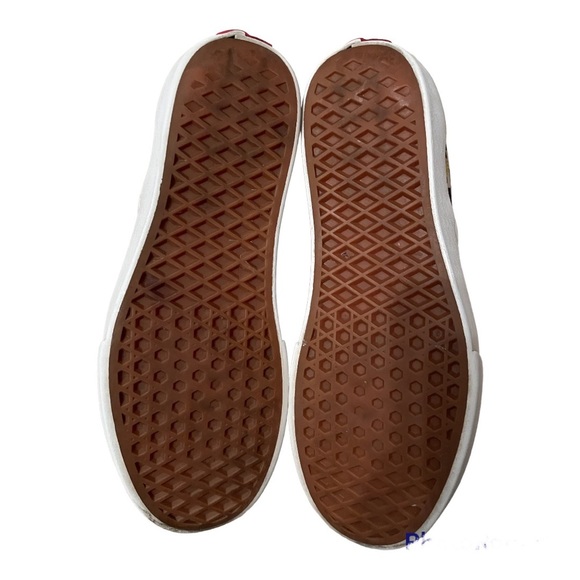 VANS Custom Checkered Sunflower Skateboard Slip one Sneakers size 9 - Picture 14 of 15